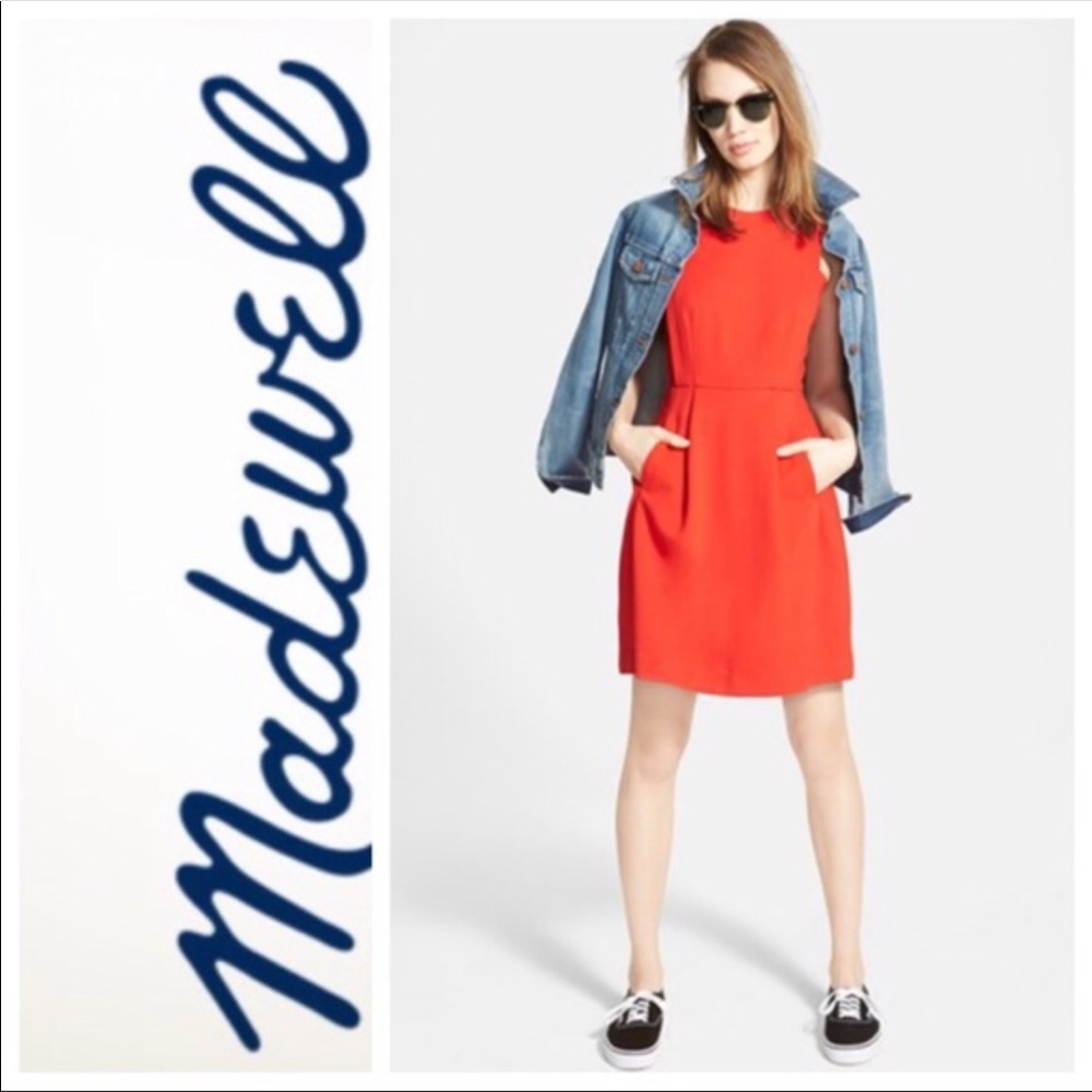 Madewell Abroad' Inset Fit & Flare Dress